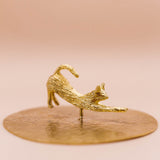 Sleepy Cat Sculpture