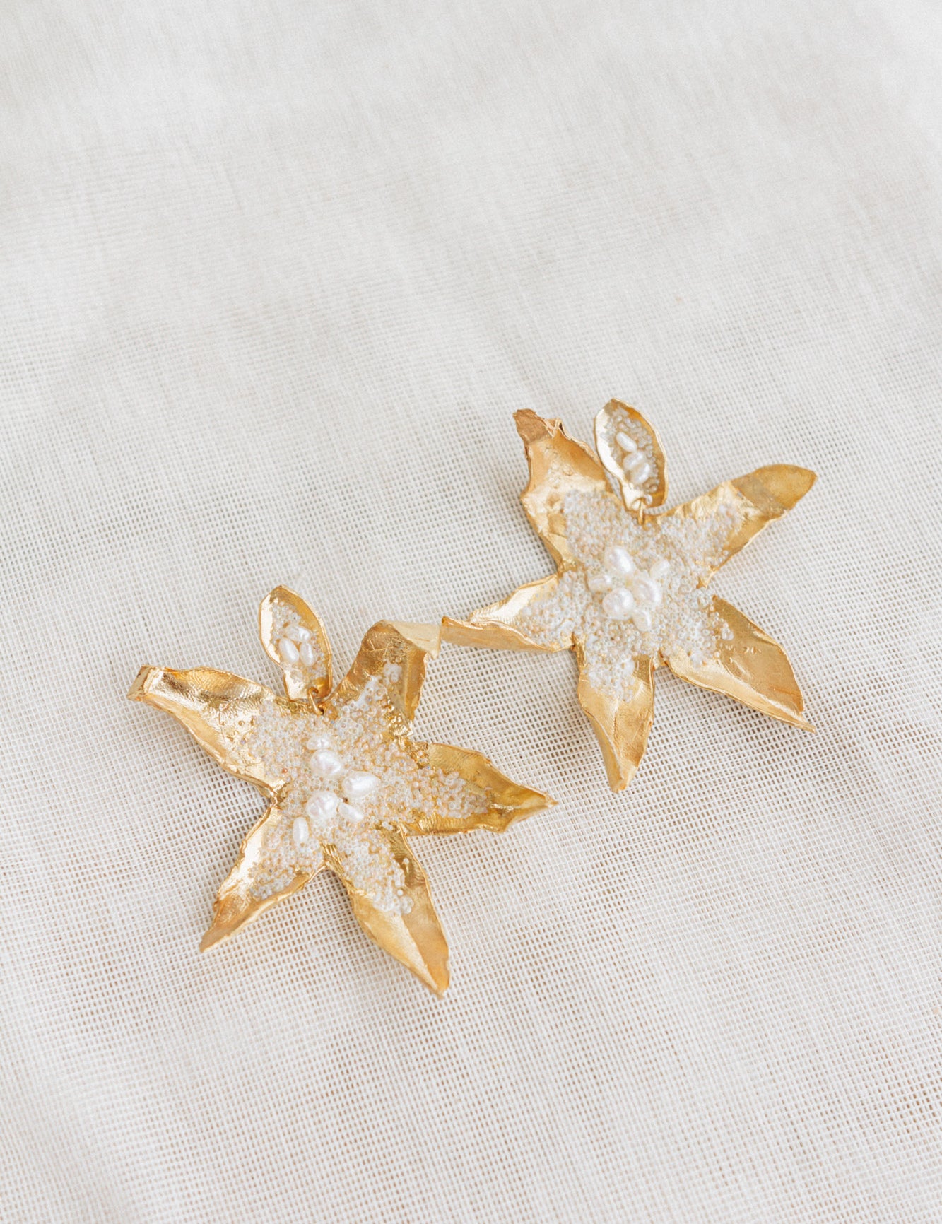 Orchid Petals Earrings